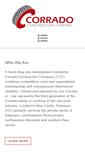 Mobile Screenshot of corradoconstruction.com